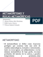 Metamorfismo y Rocas Metamórficas