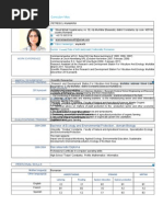 Anamaria Petrescu Curriculum Vitae Engleza