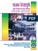BUKU Renstra PPPG Bahasa 2004-2009