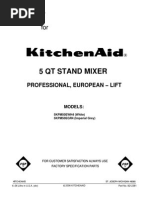Download Replacement Parts for KitchenAid Stand Mixer by Robbert Laffore SN261915900 doc pdf