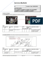 Service Bulletin: Parts Change Information