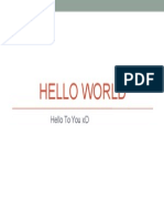 Hello World D