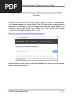 Download Cara Membuat Website Wordpress Responsive Design atau Mobile Friendlypdf by Isparmo SN261921403 doc pdf