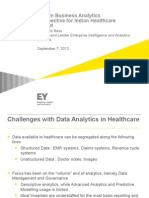 Data in Business Analytics Perspective For Indian Healthcare Market