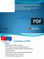 Introduction to FIDIC Presentation