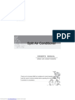 Gree Split Air Conditioner Manual