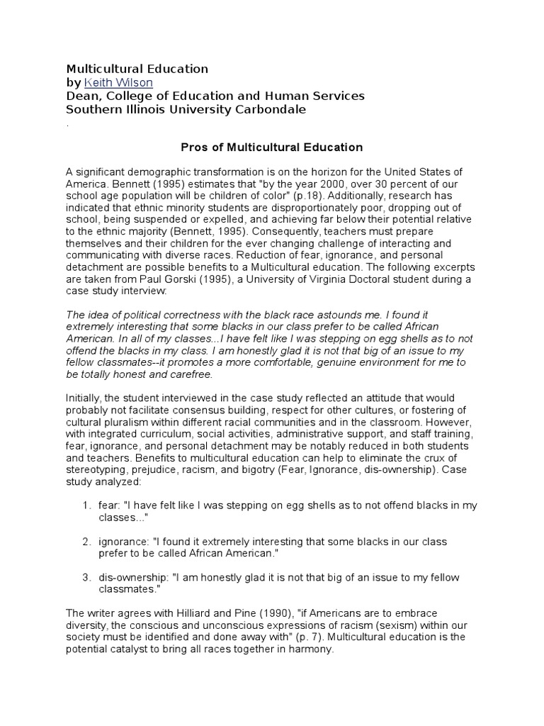 WHAT IS MULTICULTURAL EDUCATION PDF visual data 3