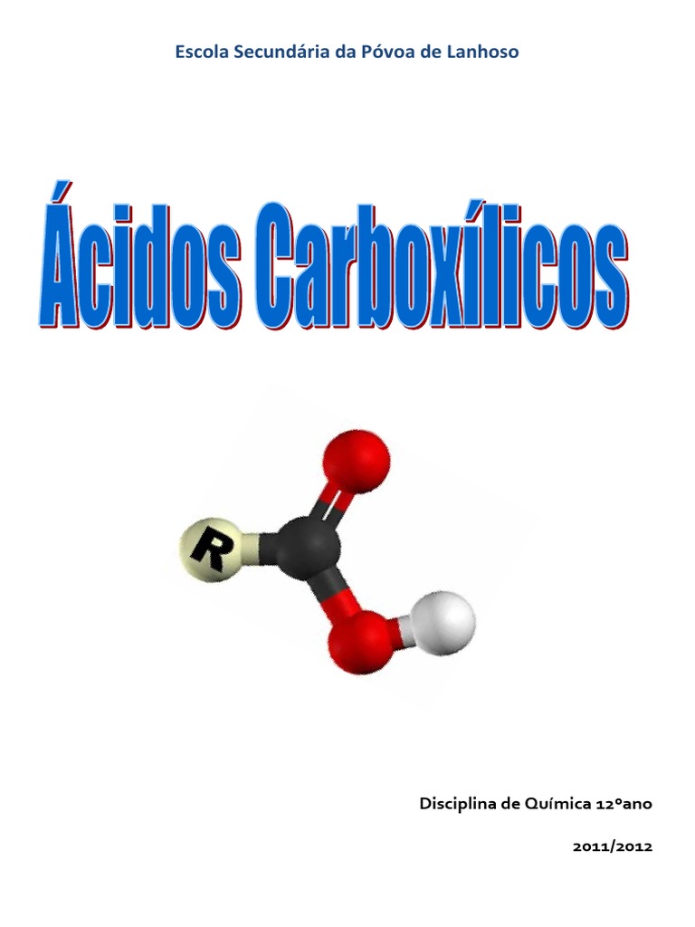 Ácidos Carboxílicos Ácido Acético Ácido