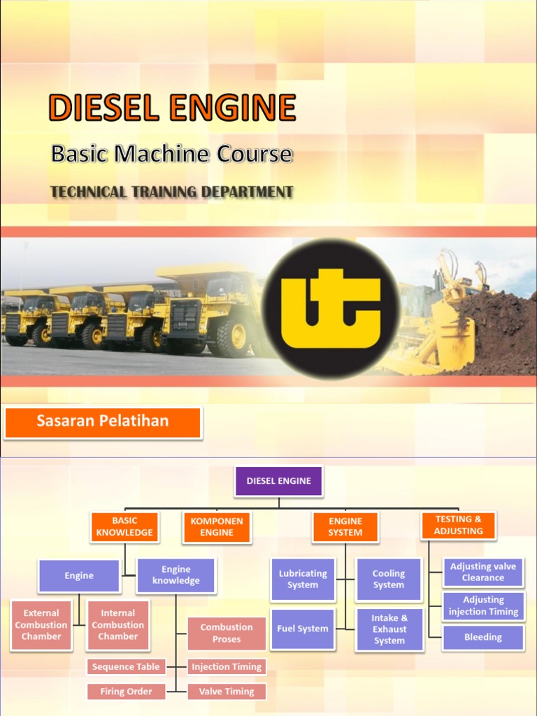 I. ENGINE DIESEL (Basic Knowledge) PDF | PDF