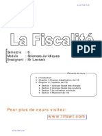 Cours de Fiscalite Avec Exercices Corriges