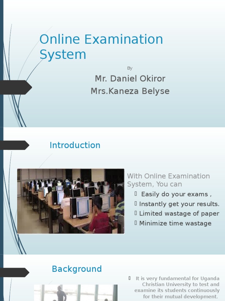 Online Examination System | PDF