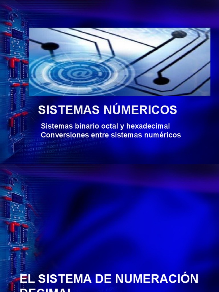 Conversión de Sistemas de Numeración. | PDF | Convenciones de nombres