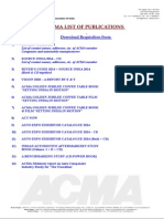 Acma List of Publications (1)