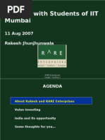 Download Rakesh Jhunjhunwala Latest Presentation  by Mark Fidelman SN261935 doc pdf