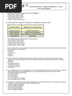 Exercícios química