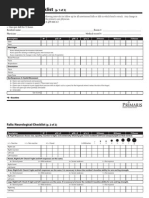 Neurological Observation Chart Guide | PDF | Pain | Neurology