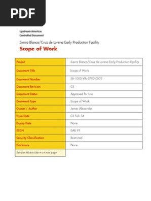 Scope of Work