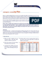 Sample Trading Plan