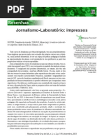 Jornalismo-Laboratório impressos