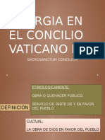 1alunes LITURGIA EN EL CONCILIO VATICANO II