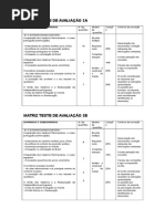 teste Historia 8º ano