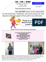 The Board of Directors and Staff Express Sincere Appreciation