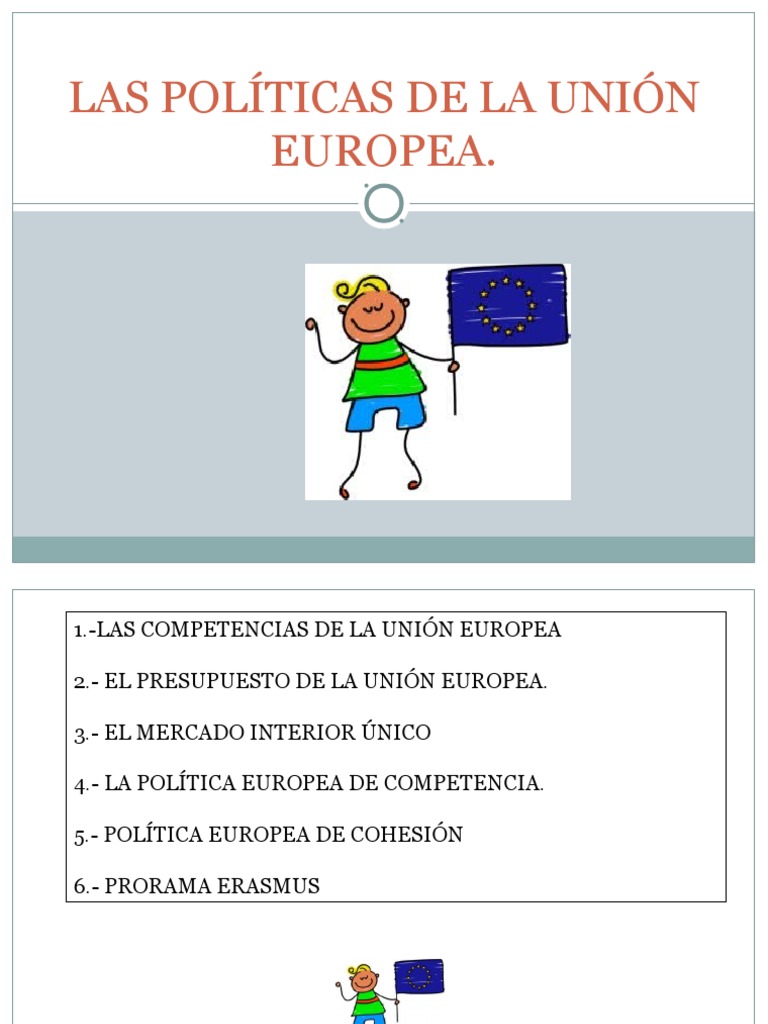Competencias y Presupuesto de la UE | PDF | Unión Europea | Integración ...