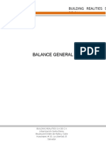 Balance General Obras de Construccion