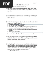 gold rush evidence hunt