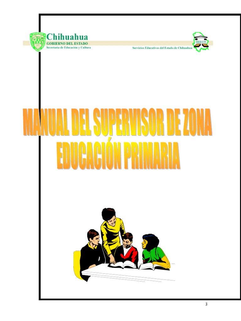 Manual Del Supervisor de Zona de Educación Prima