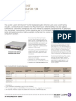 Alcatel Lucent OmniSwitch 6450 10