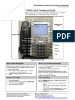 Nortel Voip 1120E/1140E Quick Reference Guide: Northwestern University Information Technology