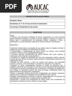 Proposta de Aula de Dança