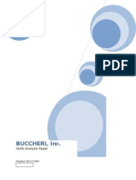 Buccheri, Inc.: Skills Analysis Paper