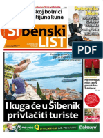 Sibenski list, 16. travnja 2015