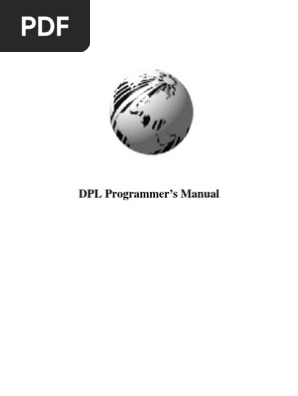 Dpl Programmers Manual e