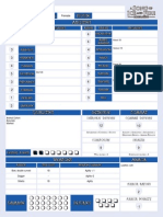 SIFRP - Character Sheet (Fillable) PDF