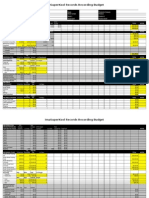 2013SP AR Recording Budget SE 2