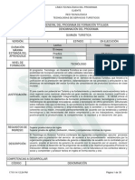 Programa de formación  Guianza Turistica vs 1