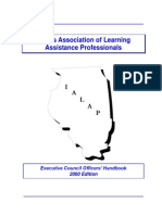 Ialap Executive Council Handbook Booklet