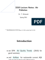 AirPollution Lecture Notes