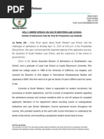 Kelly Greer Final Press Release Draft