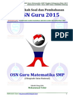 Download Pembahasan Soal OSN Guru Matematika SMP 2015 m2suidhatblogspotcom by warjoko SN261999173 doc pdf