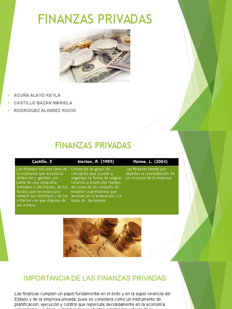 Diapos Finanzas Ciencias Economicas Economias