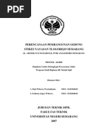 Download Perencanaan Pembangunan Gedung Stikes Yayasan Tlogorejo Semarang by marzacia SN262006369 doc pdf