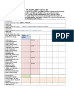 Checklist Portfolio