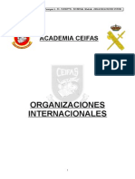 15 organizaciones internacionales