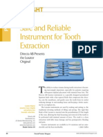 Safe and Reliable Instrument For Tooth Extraction: Spotlight