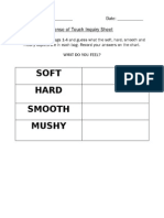 Touch Inquiry Sheet