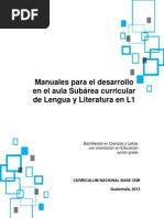 Lengua y Literatura